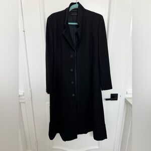 Comme des Garcons Black Textured Coat